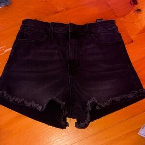 Kendall and Kylie black Jean shorts
